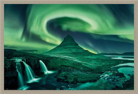Framed Framed The Northern Lights - Aurora Borealis