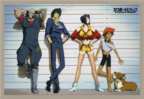 Framed Framed Line Up - Cowboy Bebop