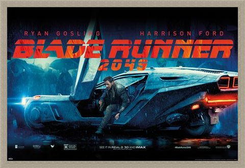 Framed Framed Flying Car - Blade Runner 2049