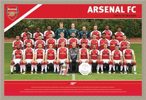 Framed Framed Arsenal FC - (Team 17/18)