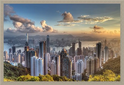 Framed Framed Victoria Peak - Hong Kong