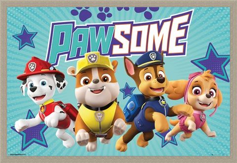 Framed Framed Pawsome - Paw Patrol