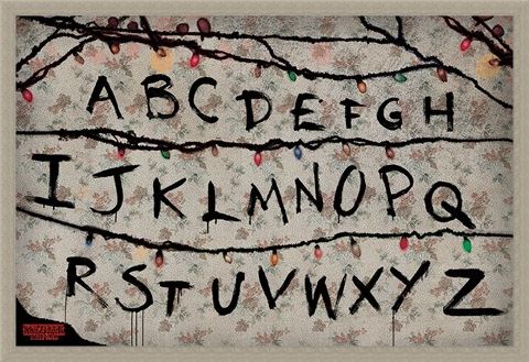 Framed Framed (R, U, N) - Stranger Things