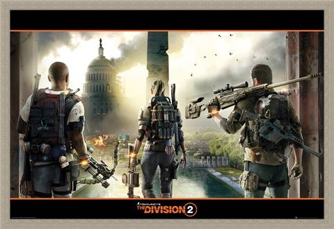Framed Framed A City In Ruins - The Division 2