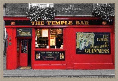 Framed Framed The Temple Bar - Dublin