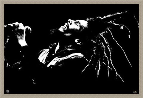 Framed Framed King of Dreads - Bob Marley