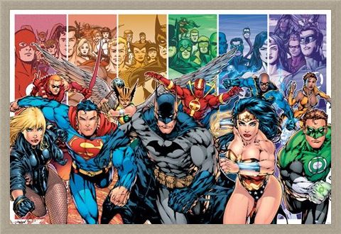 Framed Framed Justice League of America - DC Comics