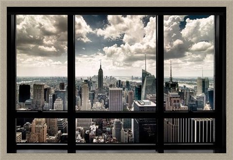 Framed Framed New York View - New York City