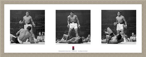 Framed Framed Muhammad Ali Triptych - Muhammad Ali