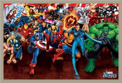 Framed Framed Attack! - Marvel Heroes