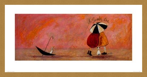 Framed Framed A Sneaky One Art - Sam Toft