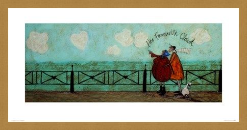 Framed Framed Her Favourite Cloud - Sam Toft