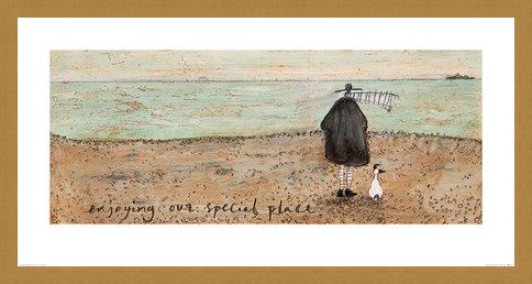 Framed Framed Enjoying our Special Place - Sam Toft