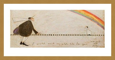 Framed Framed I Would Wait My Whole Life For You - Sam Toft
