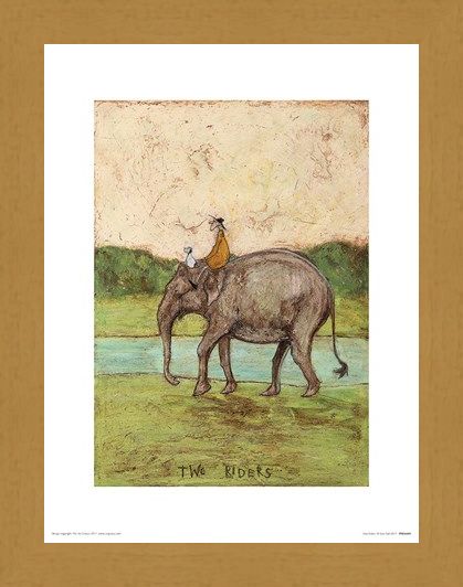 Framed Framed Two Riders - Sam Toft