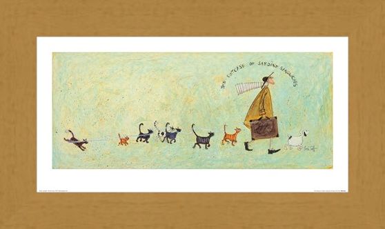 Framed Framed The Suitcase of Sardine Sandwiches - Sam Toft