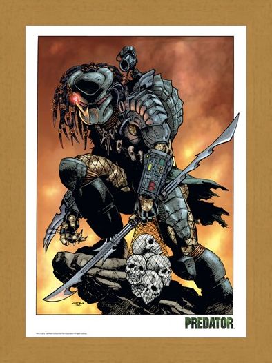 Framed Framed Rock - Predator