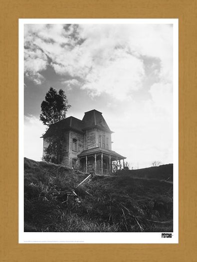 Framed Framed Psycho House On The Hill - Alfred Hitchcock