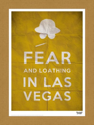 Framed Framed Fear And Loathing In Las Vegas - Text