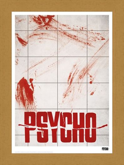 Framed Framed Limted Edition Psycho - Alfred Hitchcock
