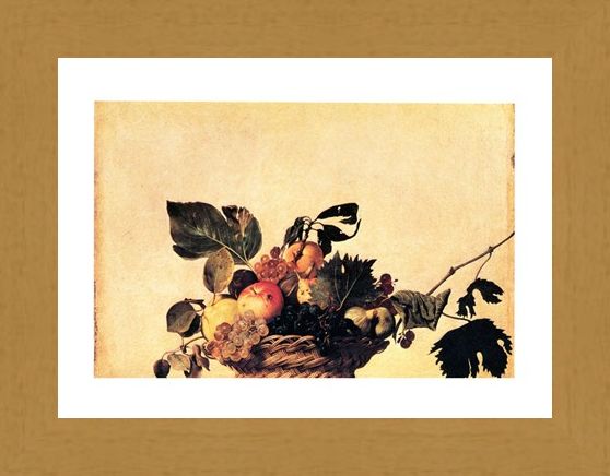 Framed Framed Cesto Di Frutta - Caravaggio