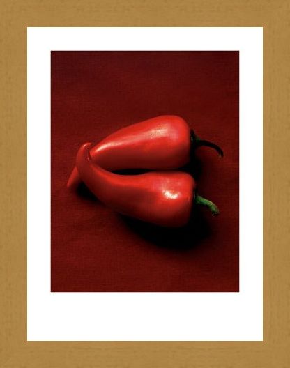 Framed Framed Chillies - Gus Filgate