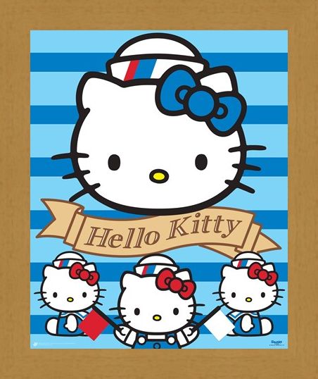 Framed Framed Ahoy There! - Hello Kitty