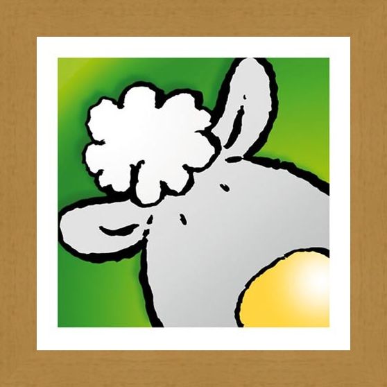Framed Framed Sheep - Jean Paul
