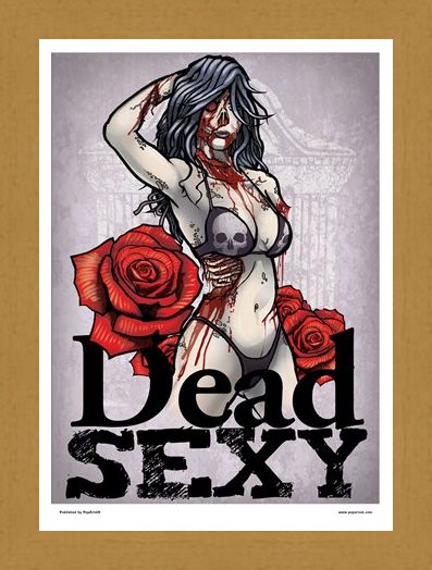 Framed Framed Dead Sexy Mini Poster - Seduction