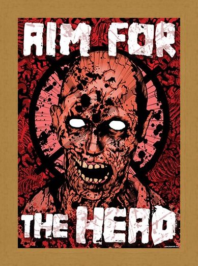 Framed Framed Aim For The Head - Zombie Apocalypse