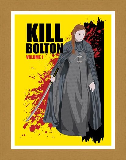 Framed Framed Sansa Stark's Revenge - Kill Bolton