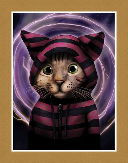 Framed Framed One Sassy Feline - Storm