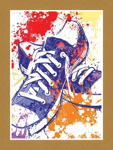 Framed Framed Psychedelic Sneakers - Alternative Kicks