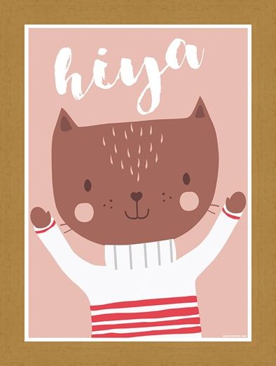 Framed Framed A Fabulous Feline - Hiya!