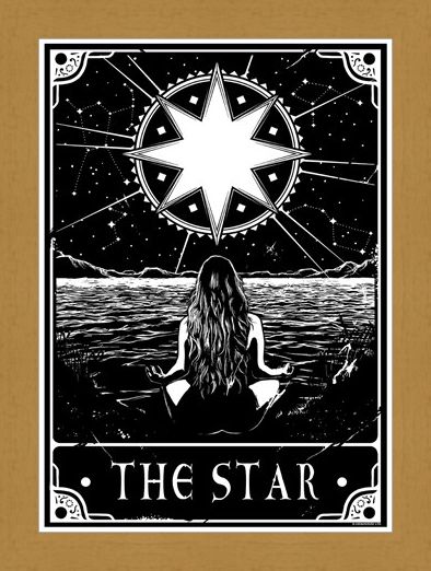 Framed Framed The Star - Deadly Tarot
