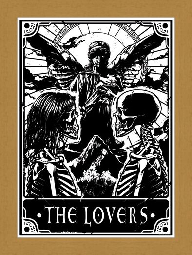 Framed Framed The Lovers - Deadly Tarot
