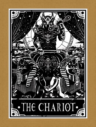 Framed Framed The Chariot - Deadly Tarot