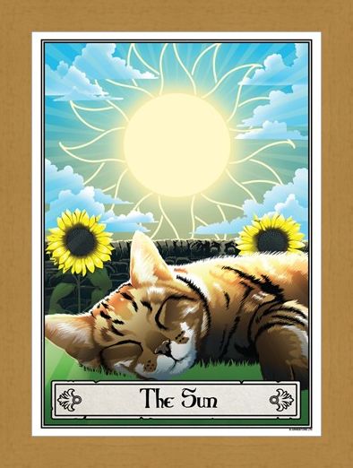 Framed Framed The Sun - Deadly Tarot Felis