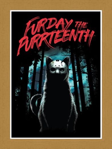 Framed Framed Furday The Purrteenth - Masked Moggie