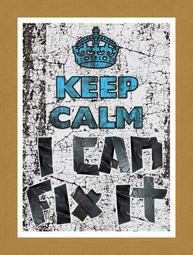 Framed Framed Keep Calm I Can Fix It - Keep Calm & Carry On
