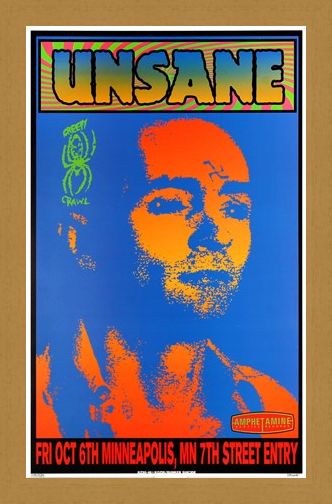 Framed Framed Unsane - Frank Kozik