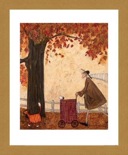 Framed Framed Following The Pumpkin - Sam Toft
