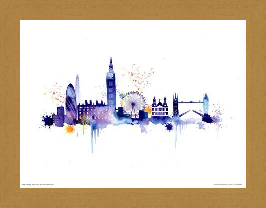 Framed Framed London Skyline - Summer Thornton
