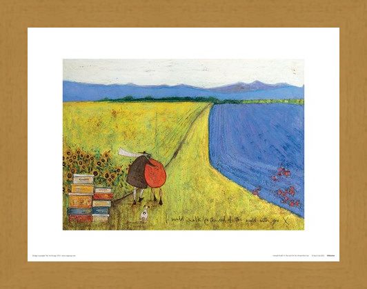 Framed Framed I Would Walk To The End Of The World With You - Sam Toft