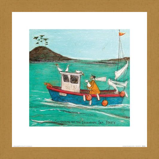 Framed Framed Searching For The Legendary Sea Pasty - Sam Toft