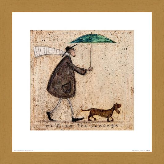 Framed Framed Walking The Sausage - Sam Toft