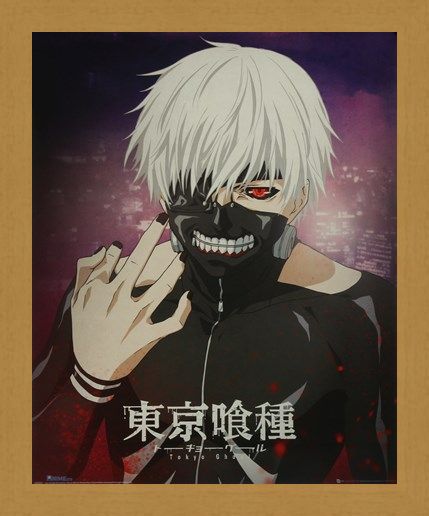 Framed Framed Kaneki Portrait - Tokyo Ghoul