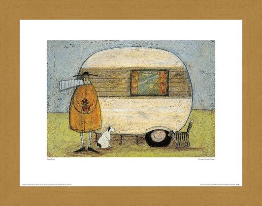Framed Framed Home From Home - Sam Toft