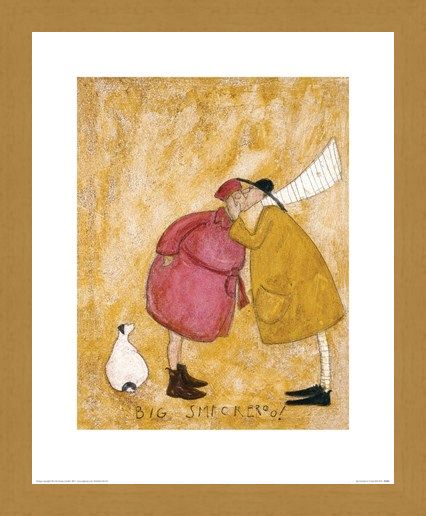 Framed Framed Big Smackeroo! - Sam Toft