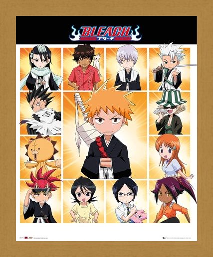 Framed Framed Chibi Characters - Bleach